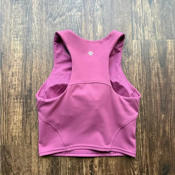 Lululemon Women’s Pink Wunder Train Invigorate Racerback Tank Top - Size 0 - Picture 2 of 6